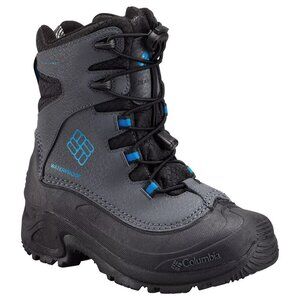 Columbia Kids' Bugaboot Plus III Omni 200g Waterproof Winter Boots (Graphite/Hyp